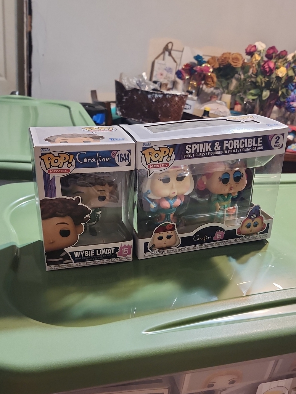 Funko Pop! Coraline Wybie Lovat & Spink & Forcible — Green, Blue, Pink
